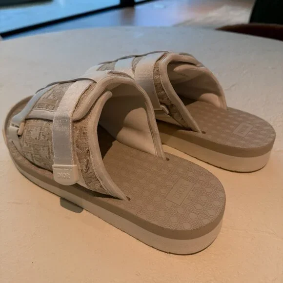 Dior Alpha Sandal Off-White Beige - Picture 3 of 4